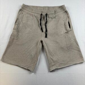 Colosseum Men’s Tan Sweat Shorts | Casual Athletic Lounge | Size Small